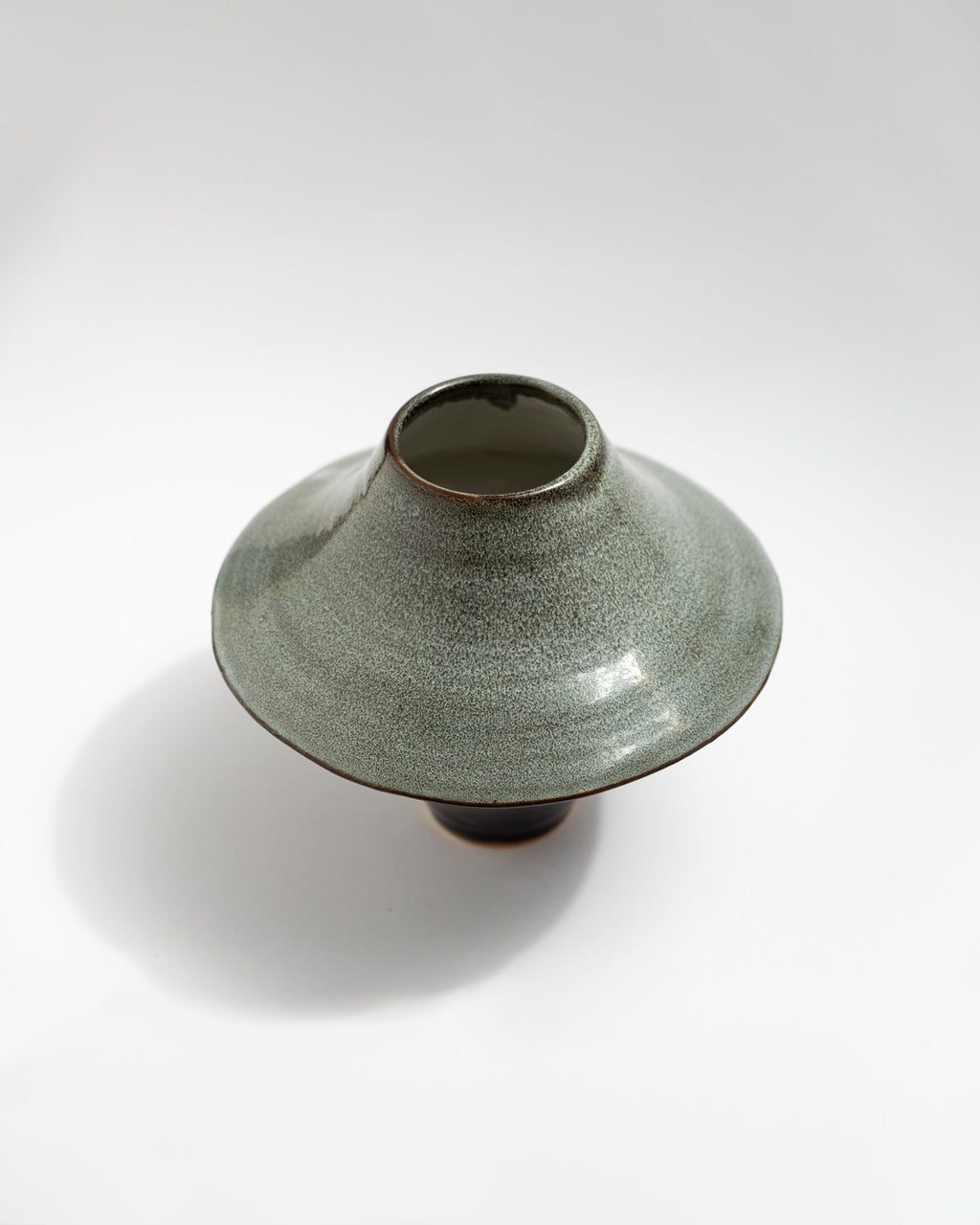 Decorative vase, handmade in Italy, interior design