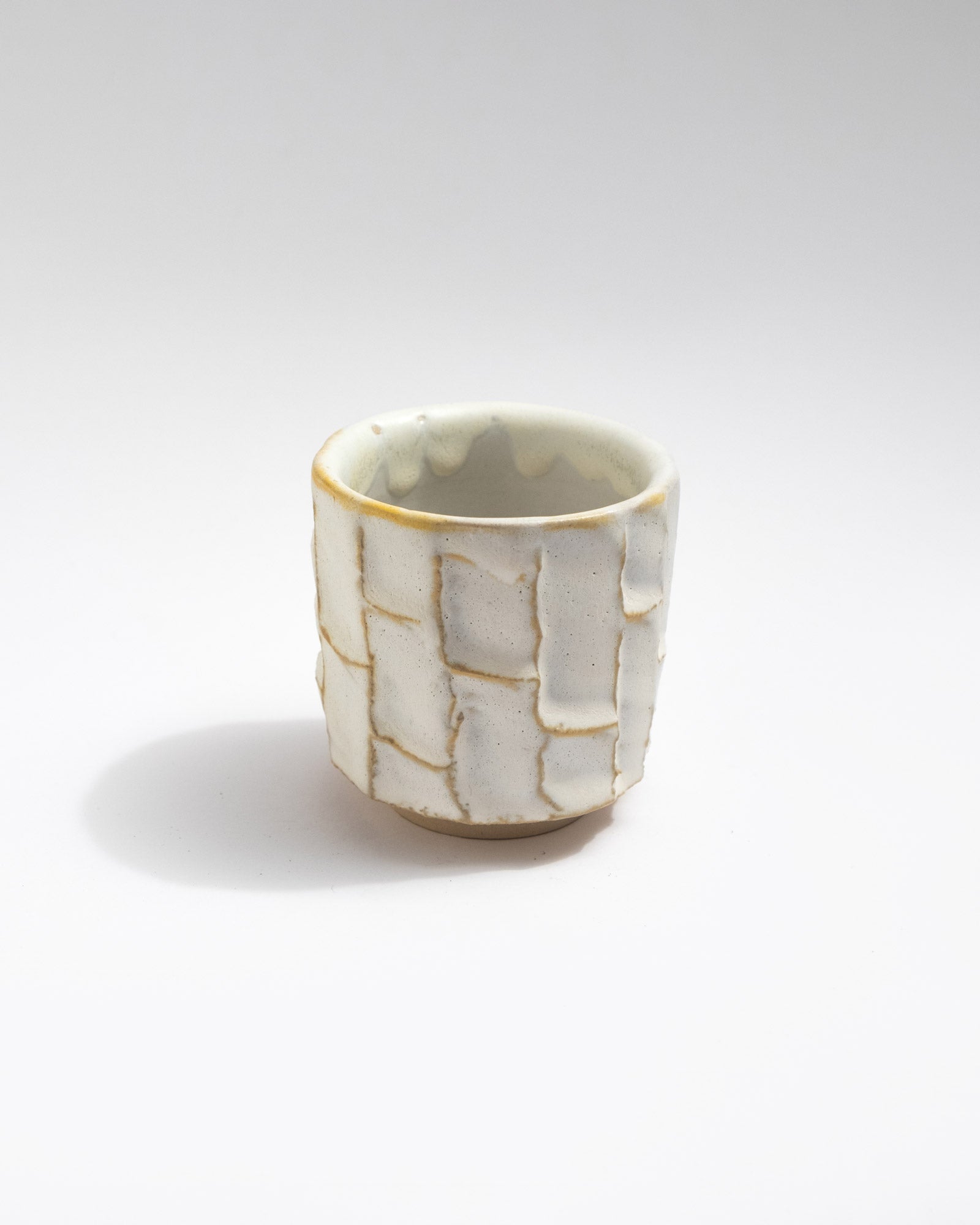 Ceramic cup with unique pattern, Japanese style
